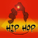 Bombe de peinture orange "Hip hop"