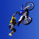 Motocross dans les airs