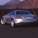 Mercedes SLR, vue de 3/4 arri�re