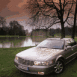 Cadillac, vue de 3/4 avant