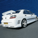 Peugeot 406 Tuning, vue de 3/4 arri�re