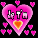 Coeurs "je t'm"