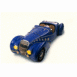 Voiture de collection d�capotable bleue