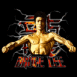 Bruce Lee �cartant les bras