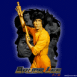 Bruce Lee en tenue jaune