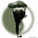 Bruce Lee donnant un coup de pied