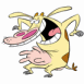 Cow and chicken: Vache hilare
