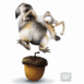 Age de Glace 2: Scrat sautant sur son gland