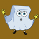 Bob l'Eponge d�guis� en fant�me