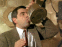 Mr Bean buvant son caf�