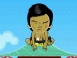 Bruce pee contre le b�b� ninja