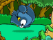 El�phant p�tomane: Salto arri�re