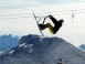 Sauts en patinette des neiges