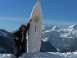 Surf des mers en montagne